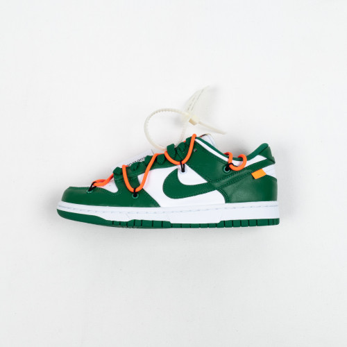 OW x Futura x SB Dunk Pine Green