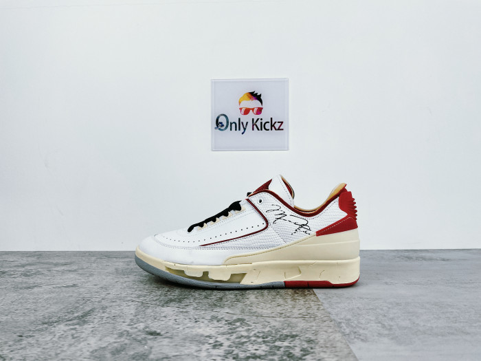 2's Retro Low SP OW White Red