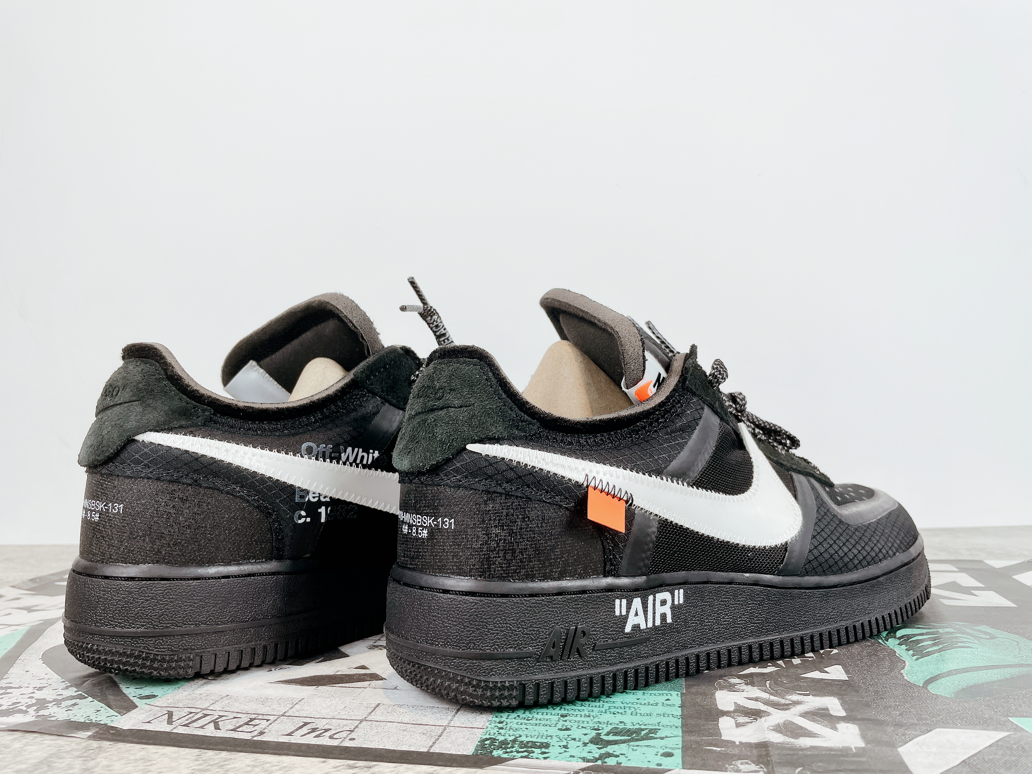 AF 1 Low OW Black White