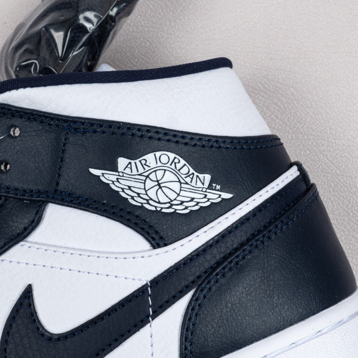 1's Mid White Metallic Gold Obsidian