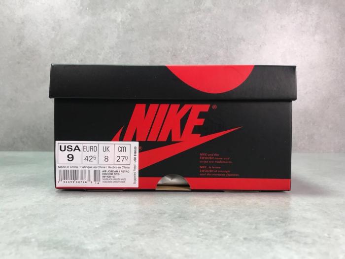 1's NRG OG High “No L's” Not for Resale Varsity Maize