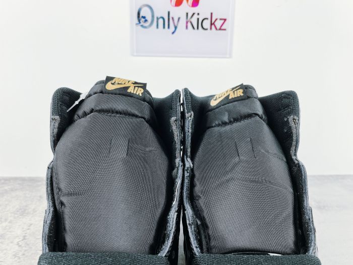 1's Retro High Black Metallic Gold