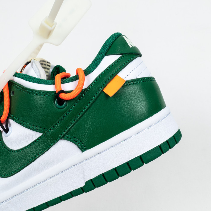 OW x Futura x SB Dunk Pine Green