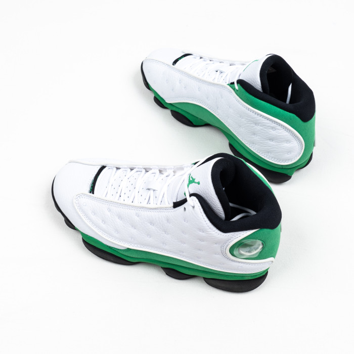 13's Retro White Lucky Green