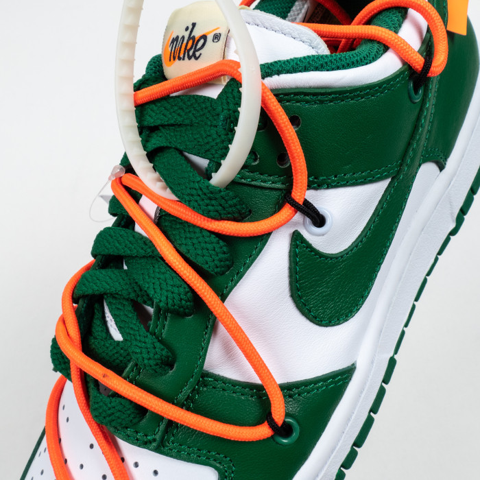 OW x Futura x SB Dunk Pine Green