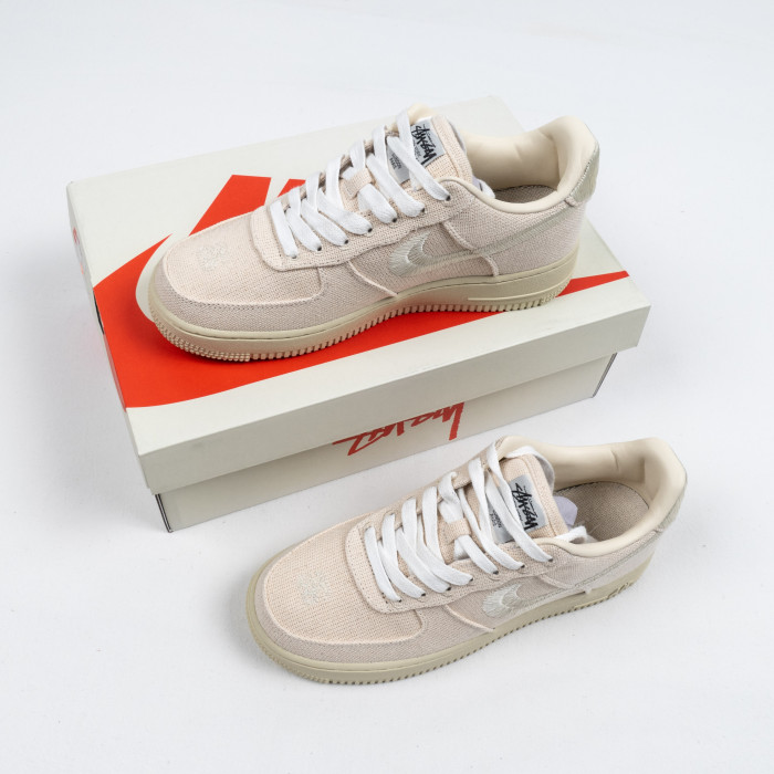 AF1 Low Stussy Fossil
