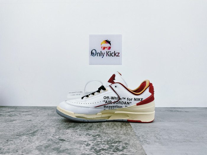 2's Retro Low SP OW White Red