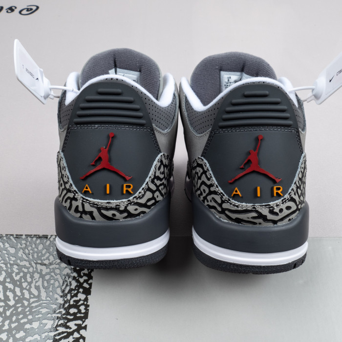 3's Retro Cool Grey