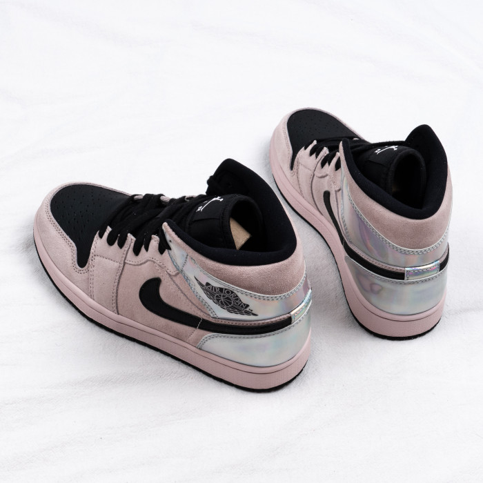 1's Mid Dirty Powder Iridescent