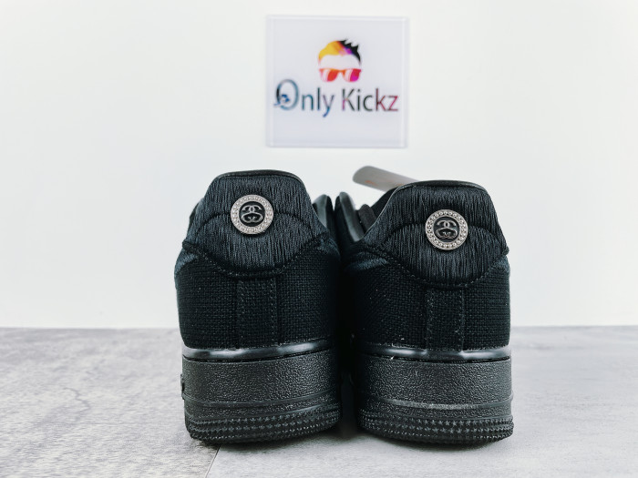 AF 1 Low Stussy Black