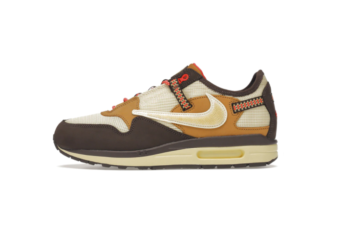 Air Max 1 Travis Scott Cactus Jack Baroque Brown