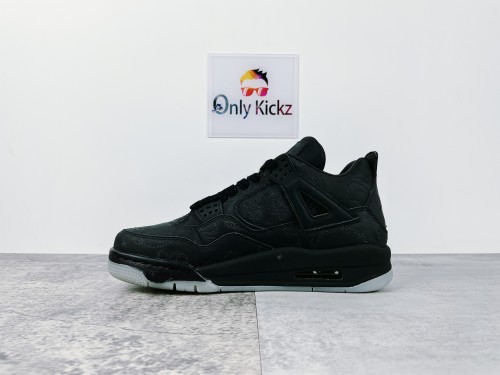 4's Retro Kaws Black