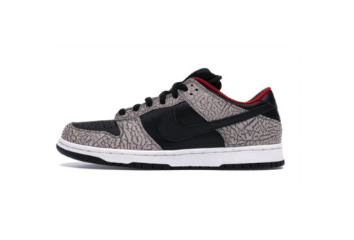 Dunk SB Low Supreme Black Cement