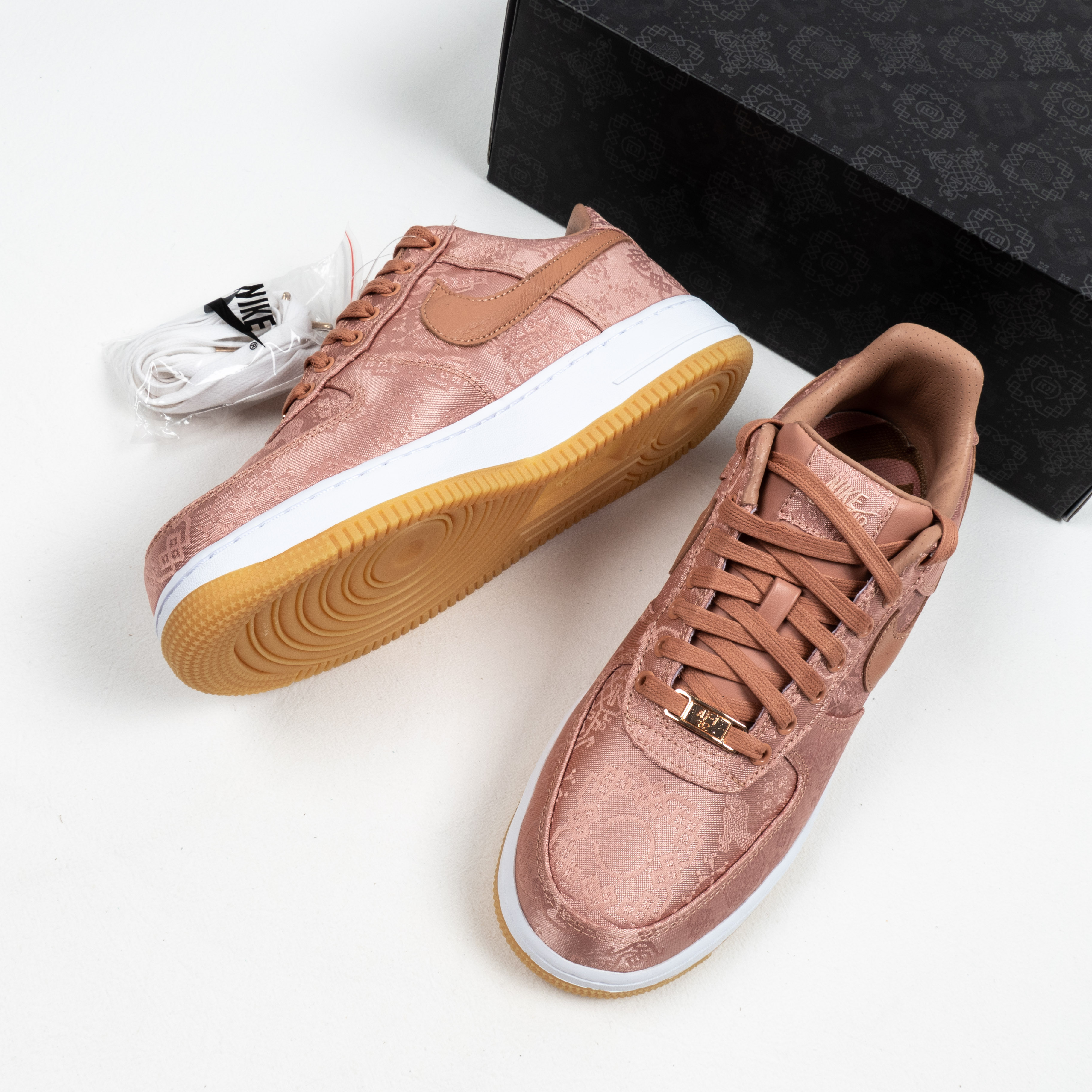 AF 1 Low Clot Rose Gold Silk