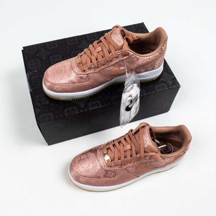 AF 1 Low Clot Rose Gold Silk