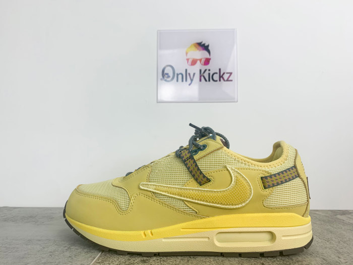 Air Max 1 Travis Scott Cactus Jack Saturn Gold