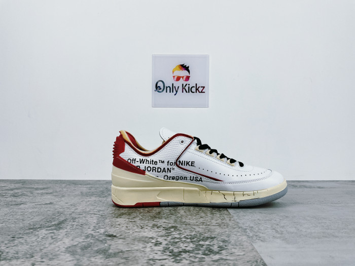 2's Retro Low SP OW White Red