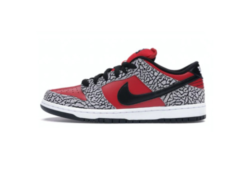 Dunk SB Low Supreme Red Cement