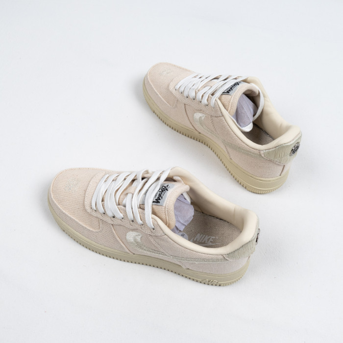 AF1 Low Stussy Fossil