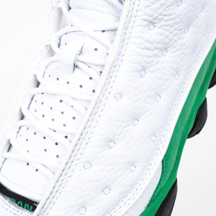 13's Retro White Lucky Green