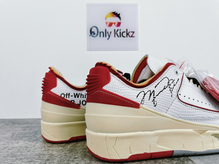 2's Retro Low SP OW White Red