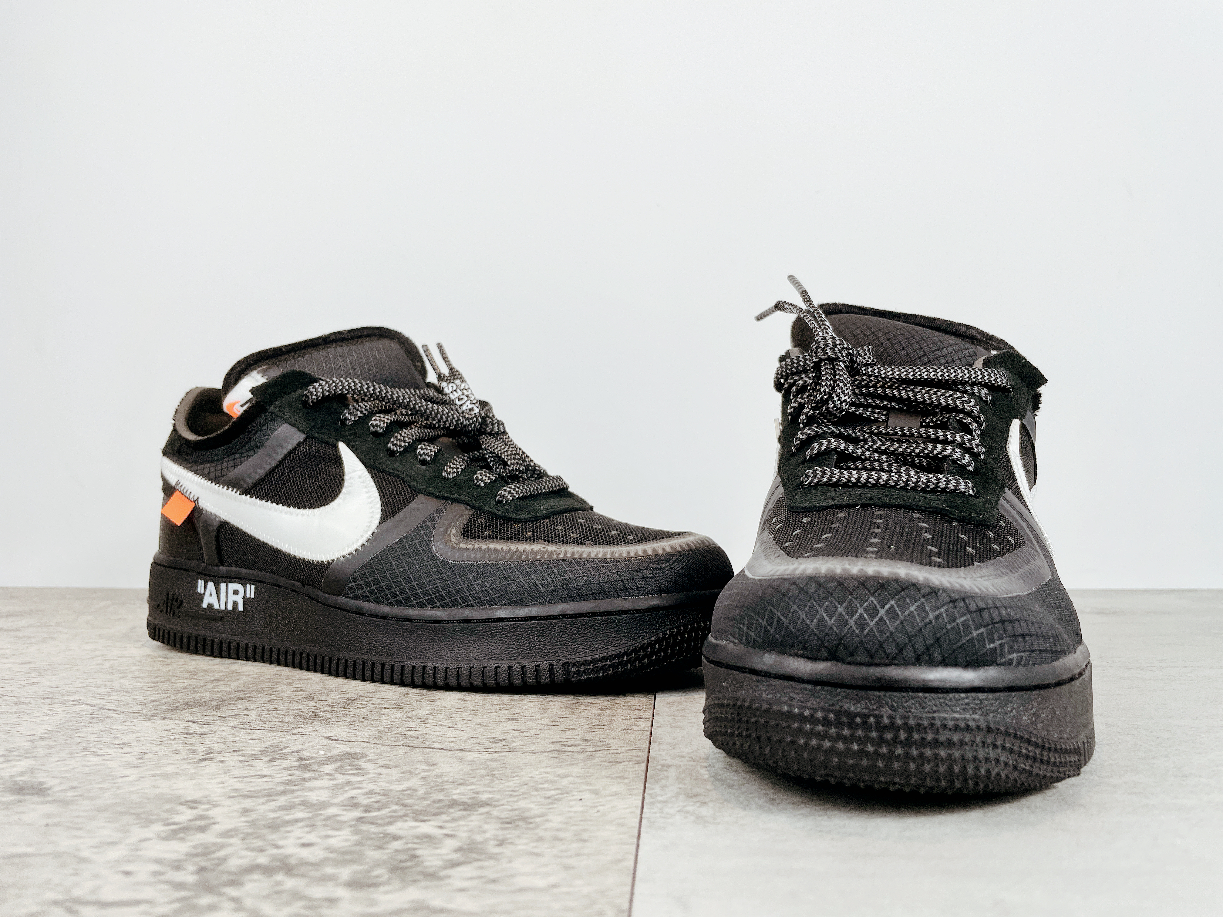 AF 1 Low OW Black White