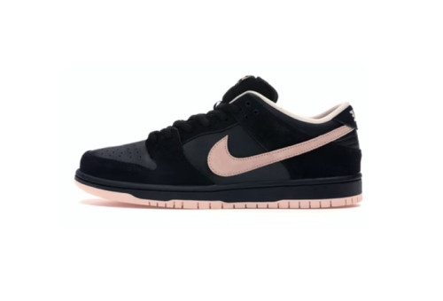 SB Dunk Low Black Washed Coral