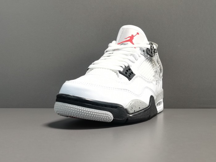 4's Retro White Cement
