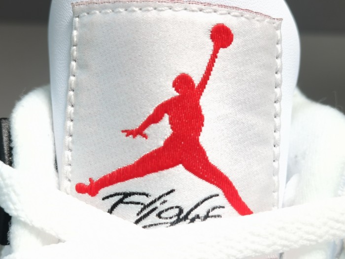 4's Retro White Cement