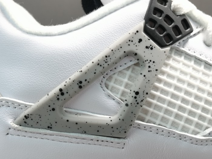 4's Retro White Cement
