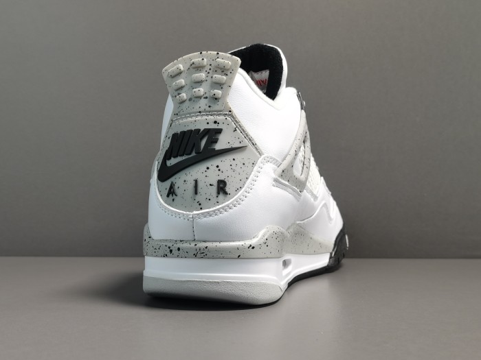4's Retro White Cement