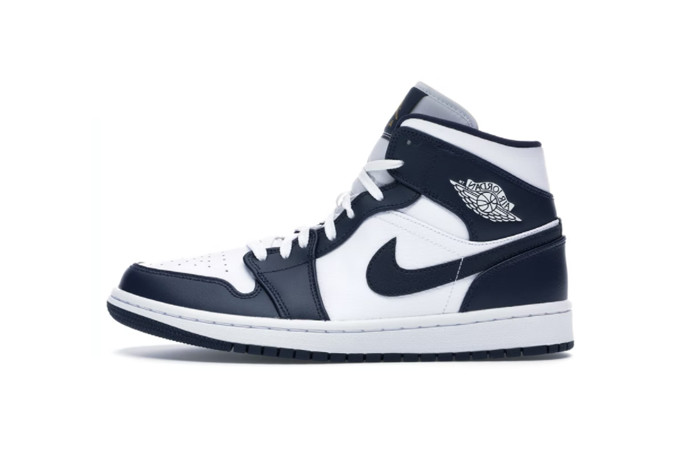 1's Mid White Metallic Gold Obsidian
