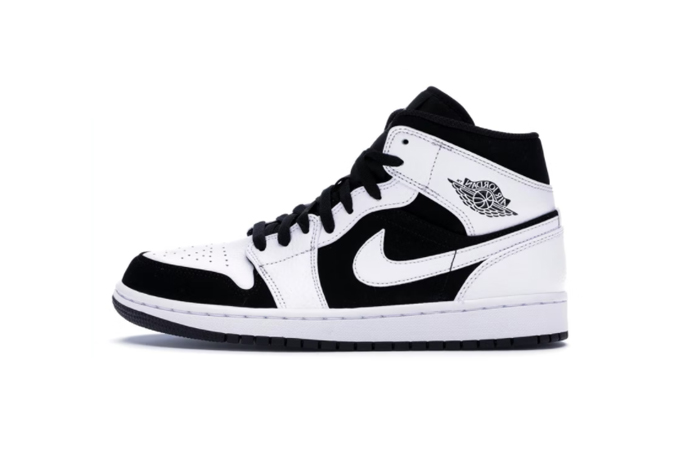 1''s Mid White Black