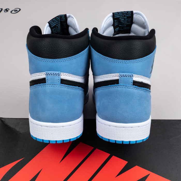 1's Retro High White University Blue Black