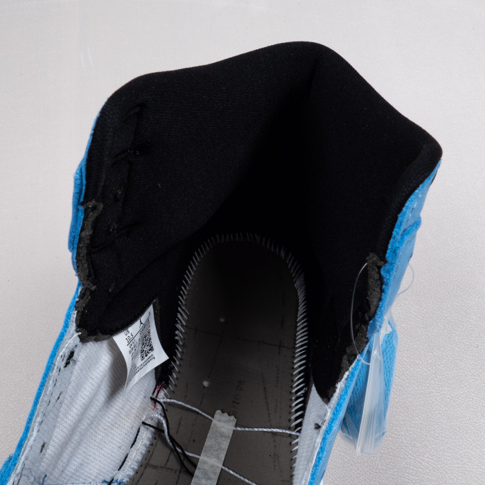 1's Retro High White University Blue Black