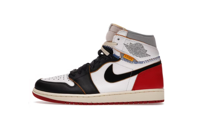1's Retro High NRG Union Los Angeles Black Toe