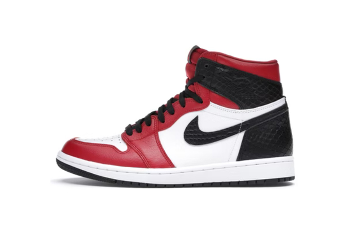 1''s Retro High Satin Snake Chicago