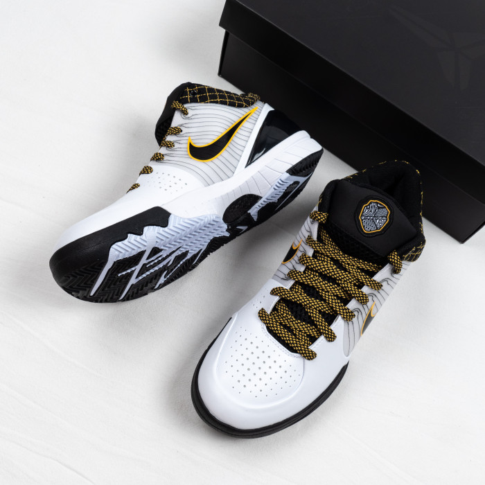 Kobe 4 Protro White Black Del Sol