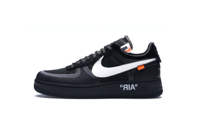 AF 1 Low OW Black White
