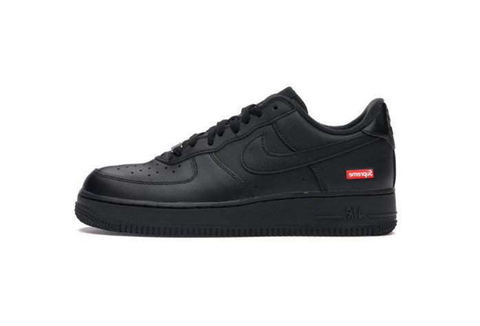 AF 1 Low Supreme Black
