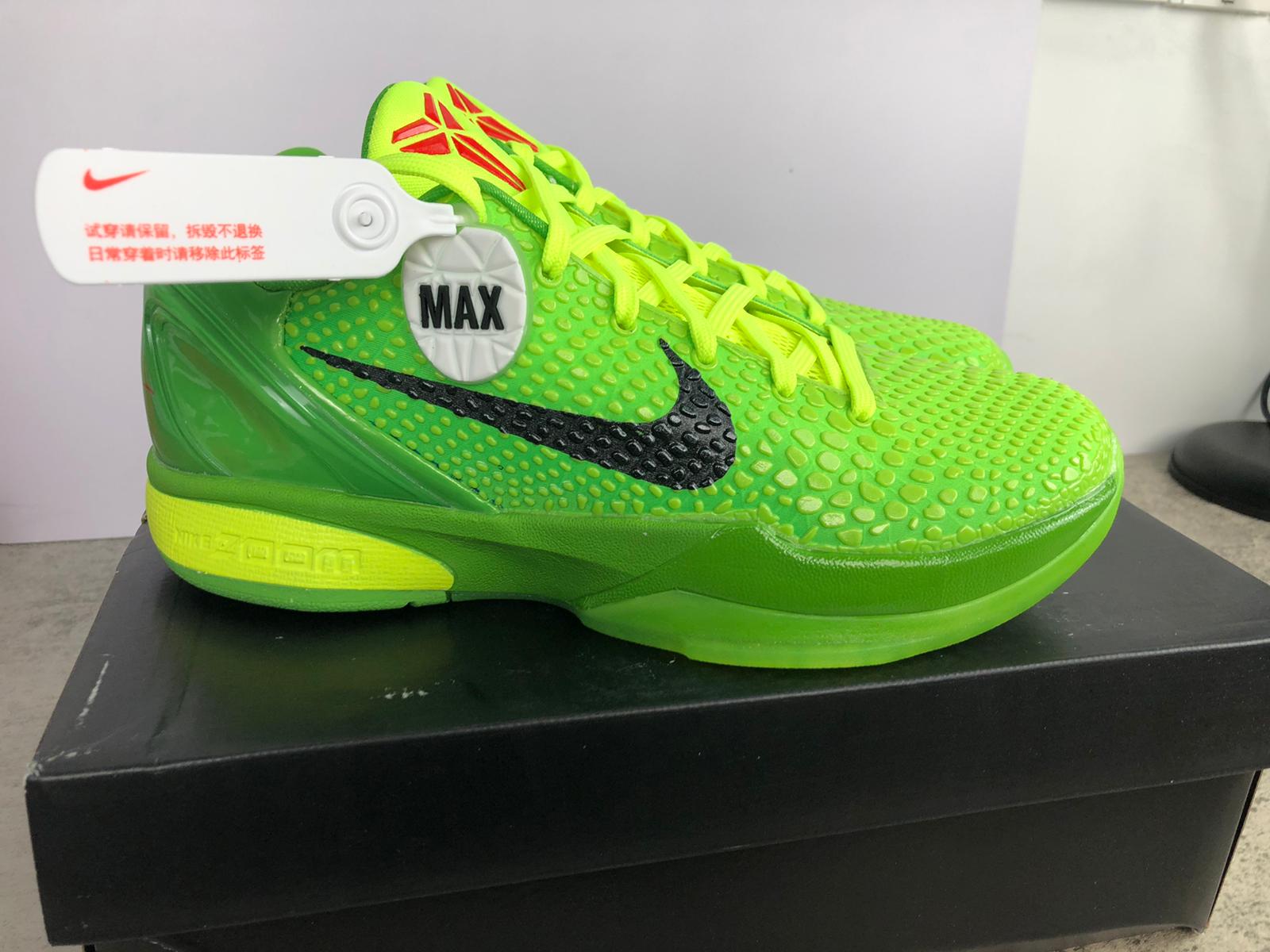 Kobe 6 Protro Grinch (2020)