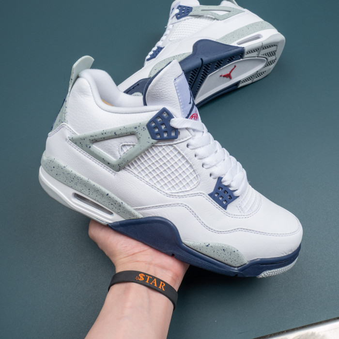 4 Retro White Midnight Navy