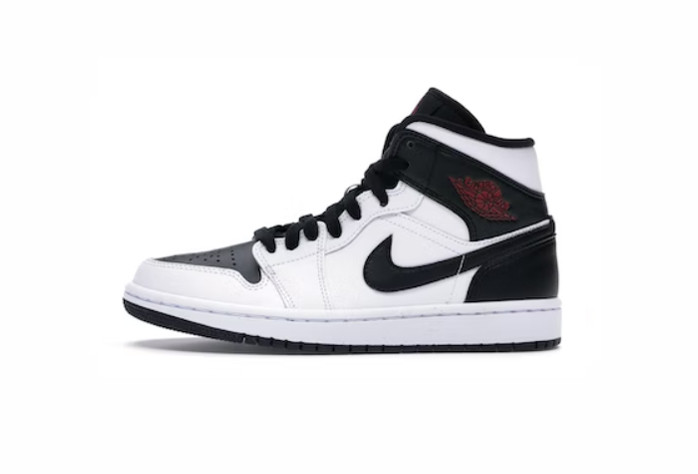 1's Mid Reverse Black Toe