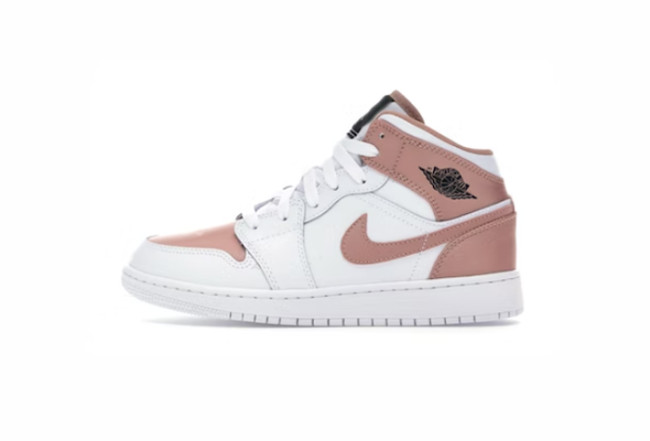 1's Mid White Rose Gold