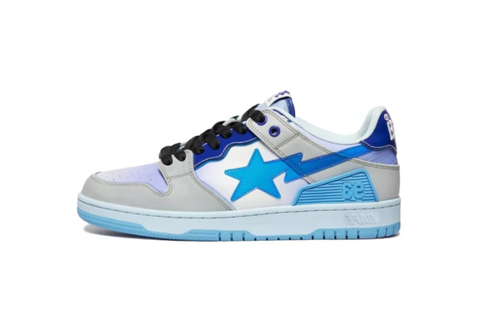 A Bathing Ape Bape Blue White