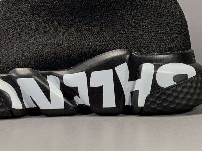 Speed Graffiti Trainers Black
