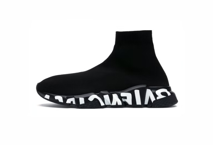 Speed Graffiti Trainers Black