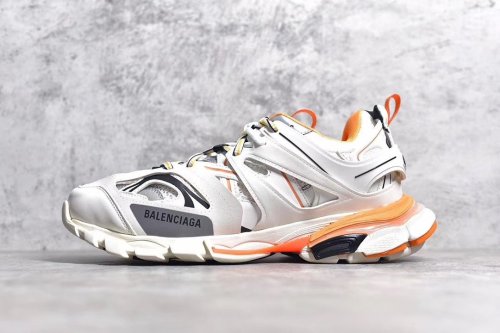 Track White Orange