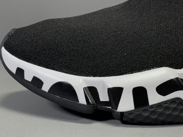 Speed Graffiti Trainers Black White