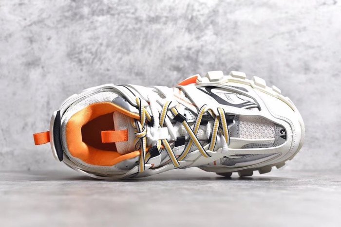 Track White Orange